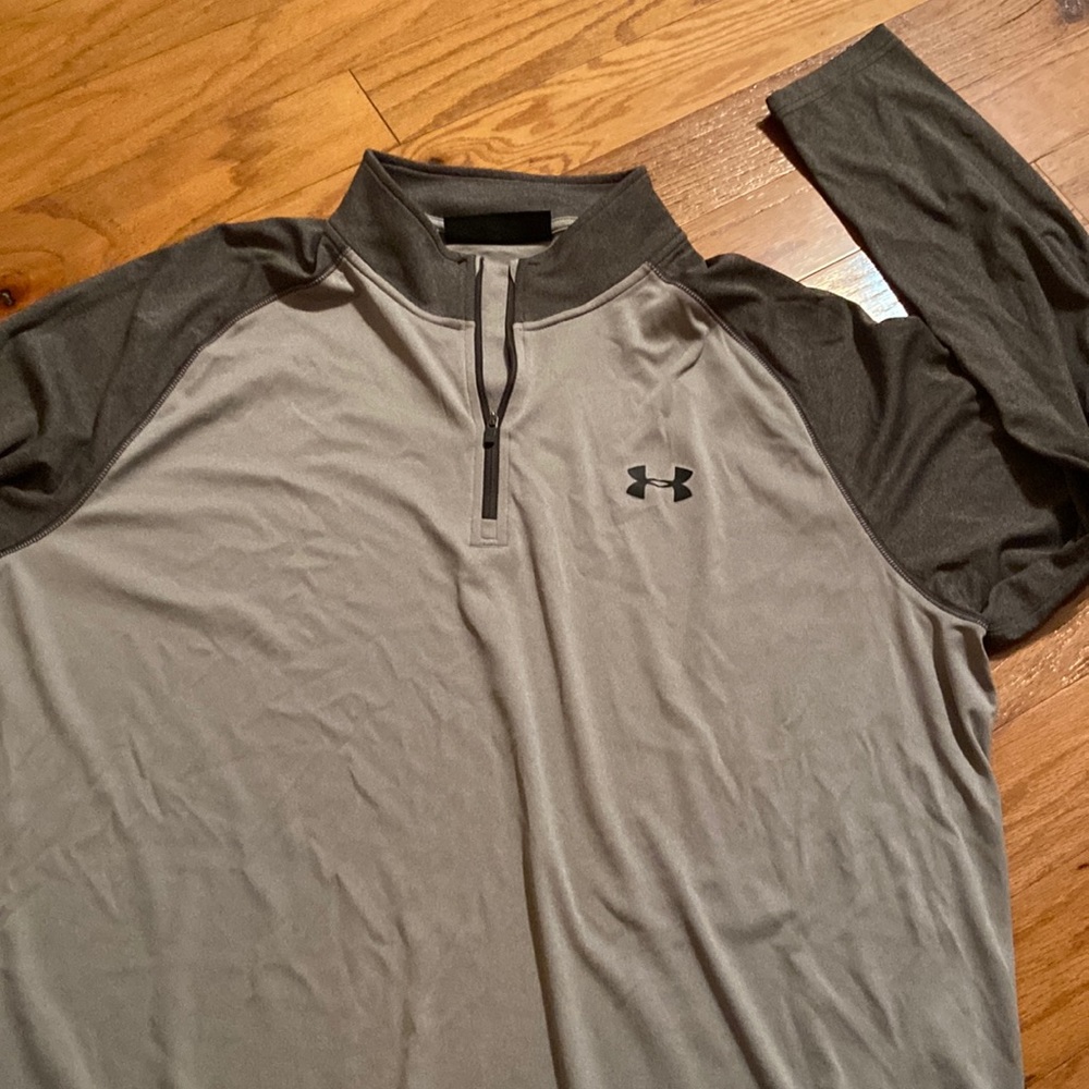 Under armor quarter zip dri fit pullover